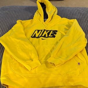 Yellow Nike Hoodie